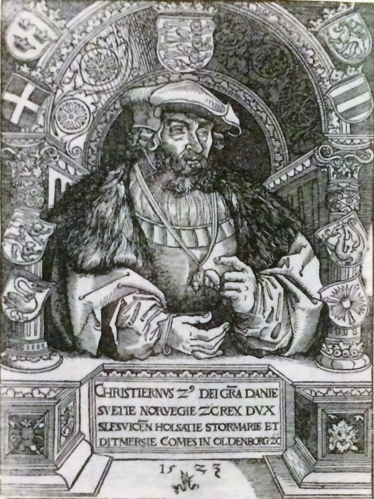 pentekening Christian door Cranach